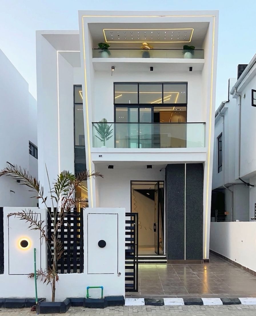 Modern house exterior
